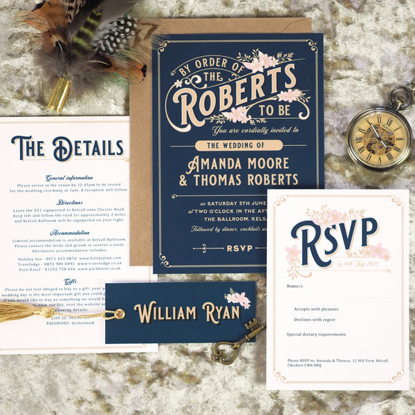 Lizzie Wedding Invitation - Project Pretty